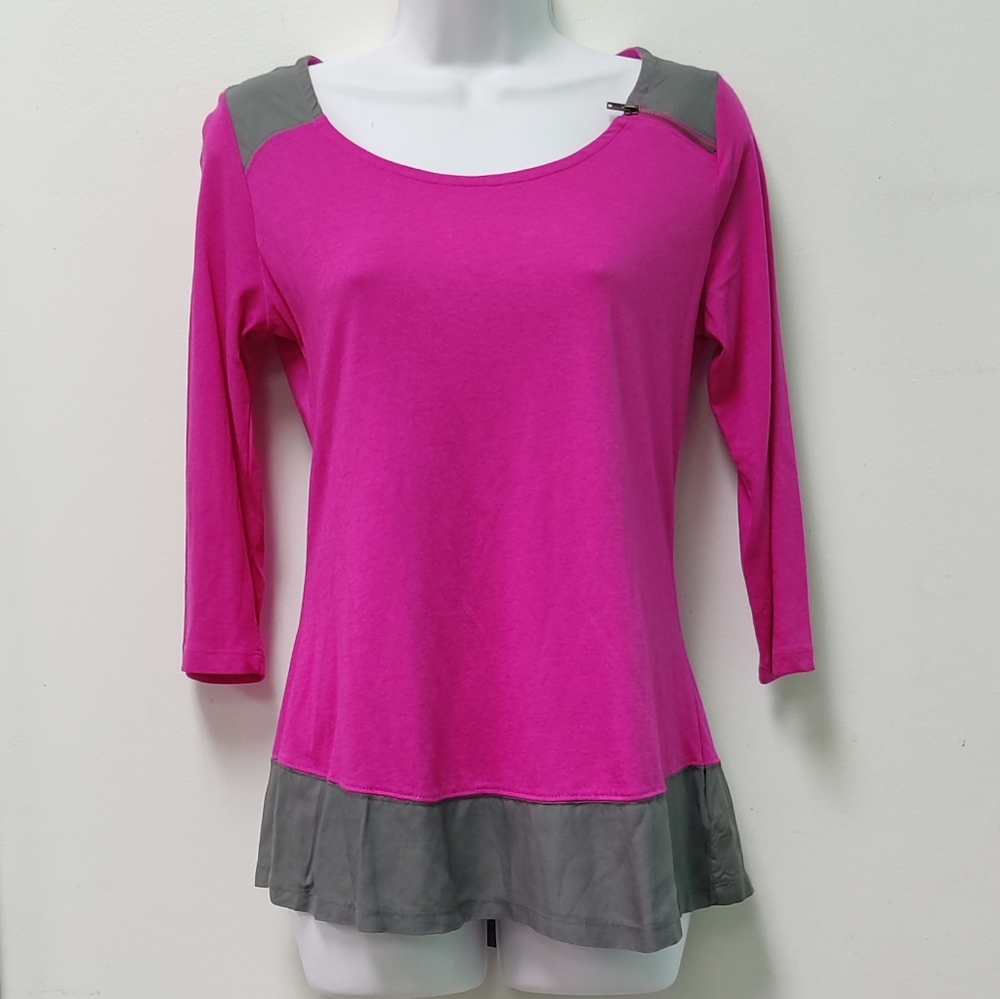Hot pink top